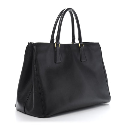Prada Saffiano Lux Large Tote Black 3 of 12