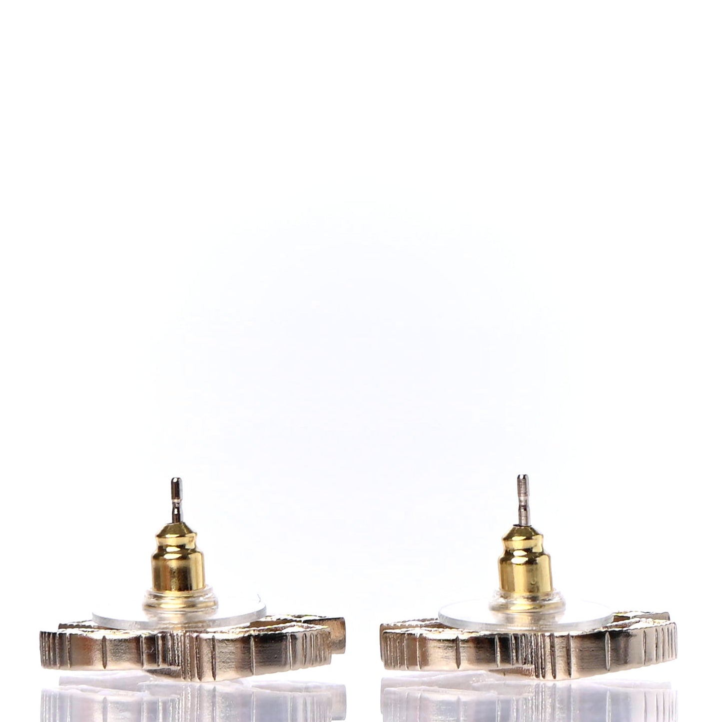 Pearl CC Earrings Gold
