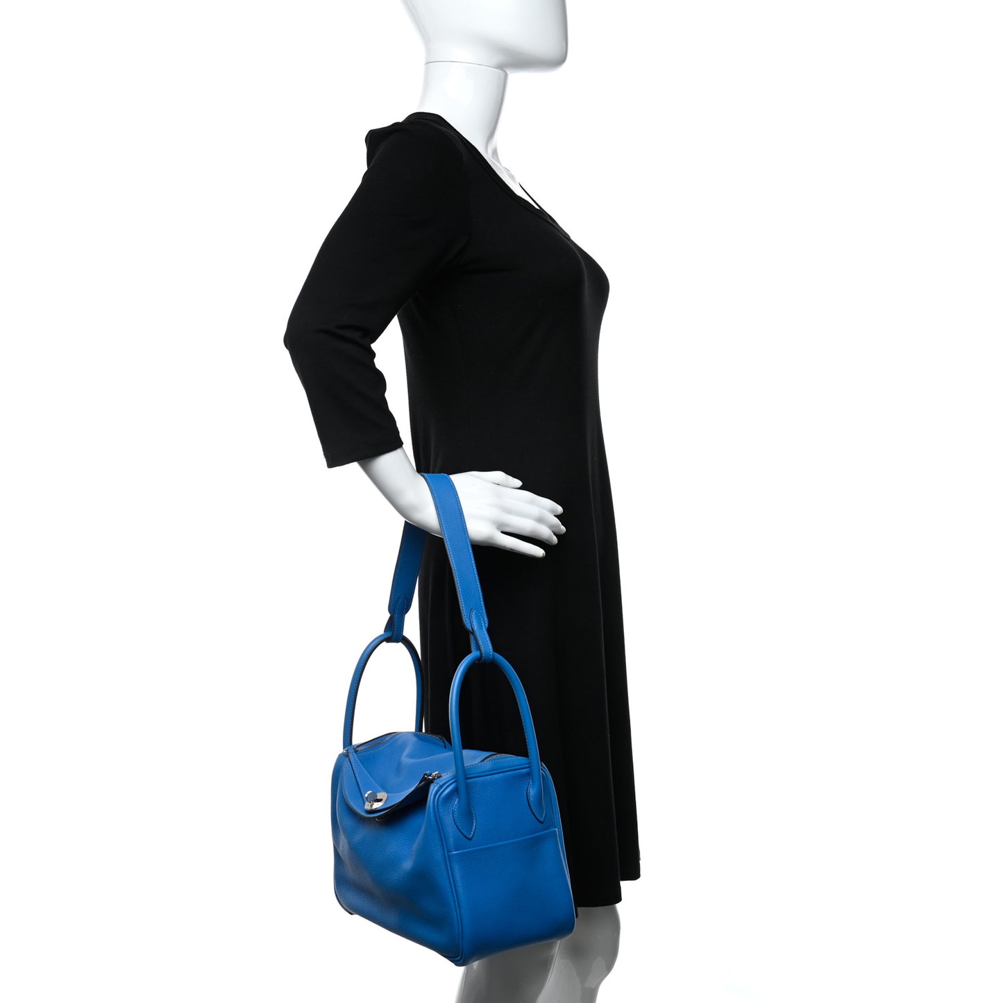 Taurillon Clemence Lindy 26 Bleu Hydra