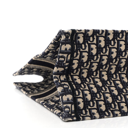 Christian Dior Oblique Large Book Tote Blue Multicolor 9 of 10