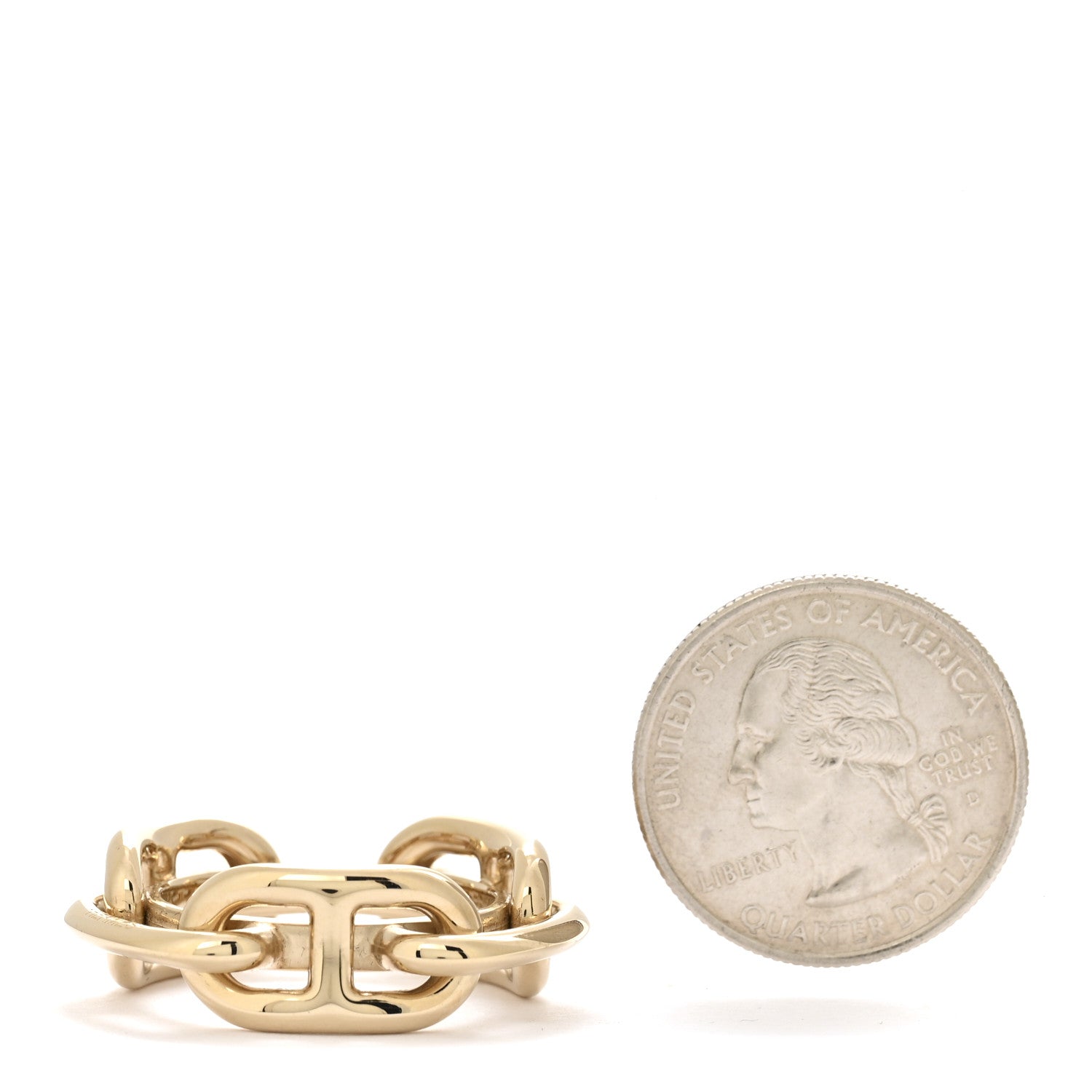 Hermes Permabrass Regate Scarf Ring 2 of 5