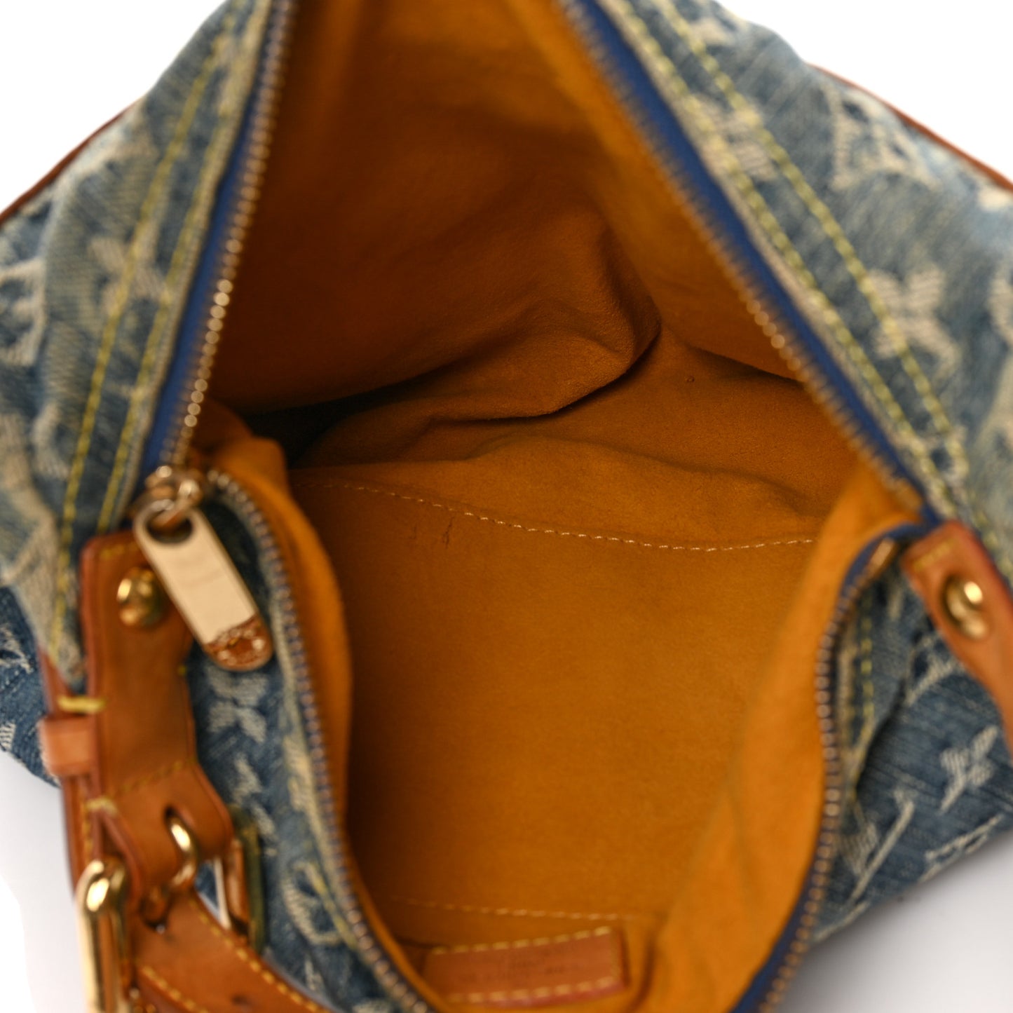 Monogram Denim Baggy PM Blue
