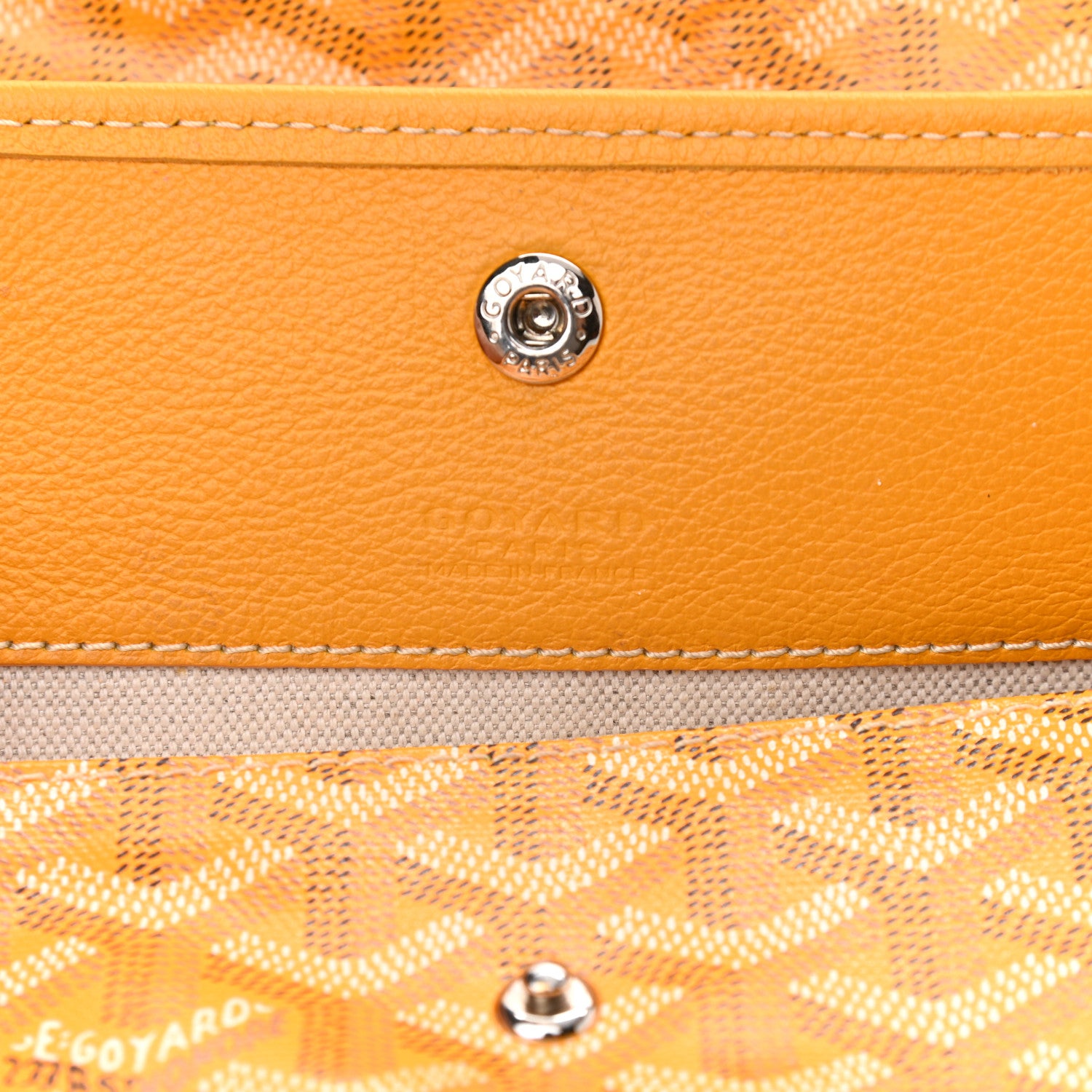 Goyard Goyardine Saint Louis PM Yellow 8 of 15