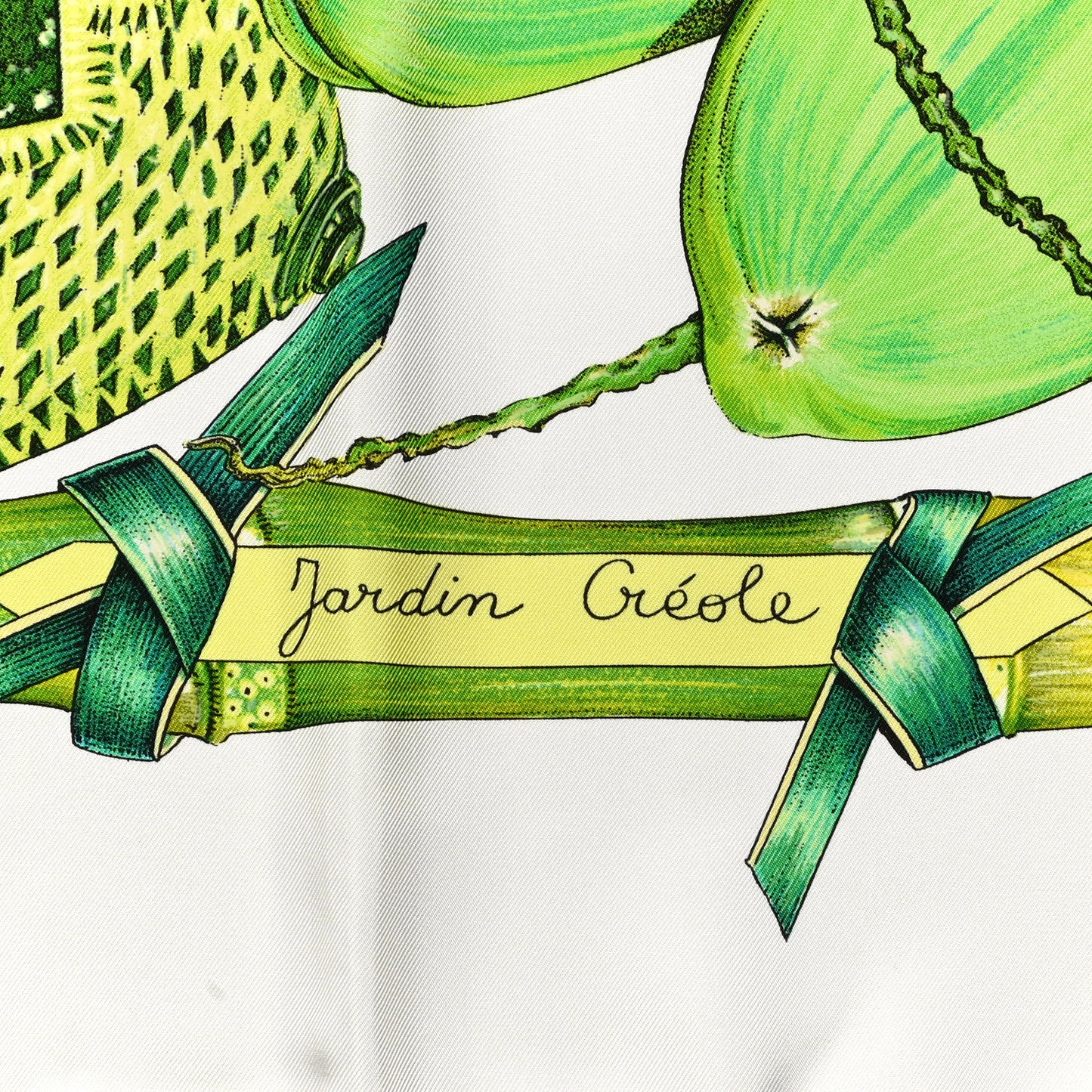Silk Jardin Creole Scarf 90