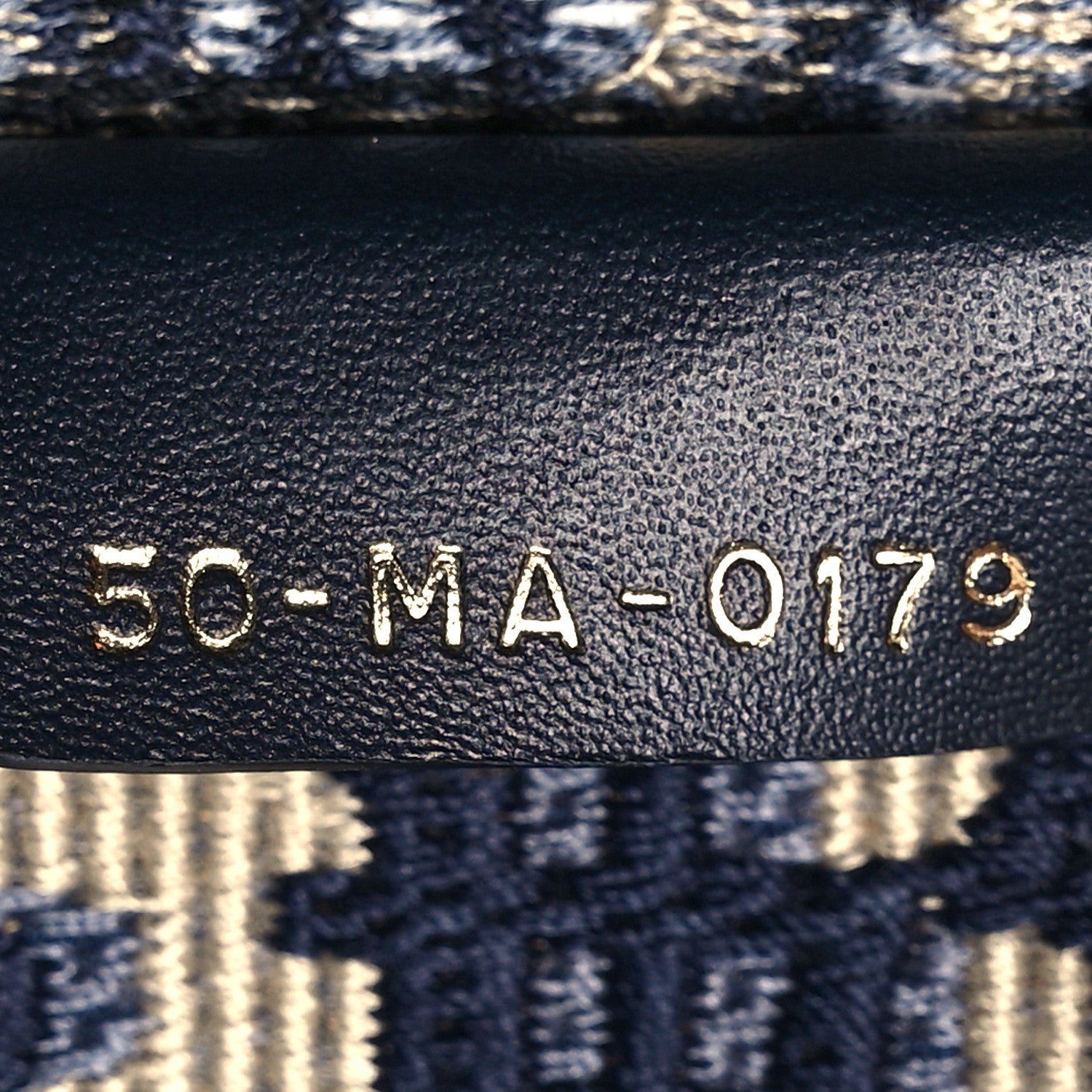 Christian Dior Oblique Book Tote Blue Multicolor 7 of 12