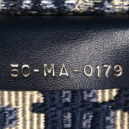 Christian Dior Oblique Book Tote Blue Multicolor 7 of 12