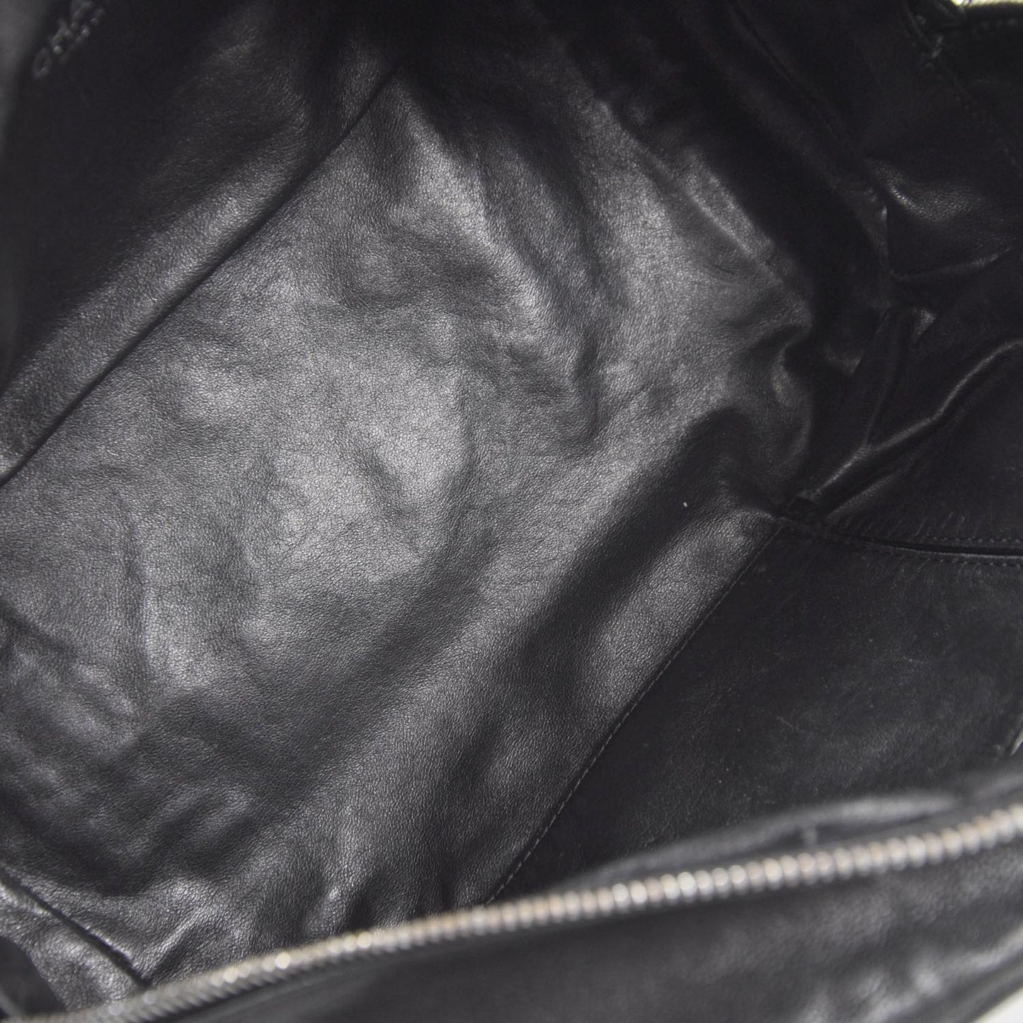 Leather Luxe Ligne Medium Bowler Black