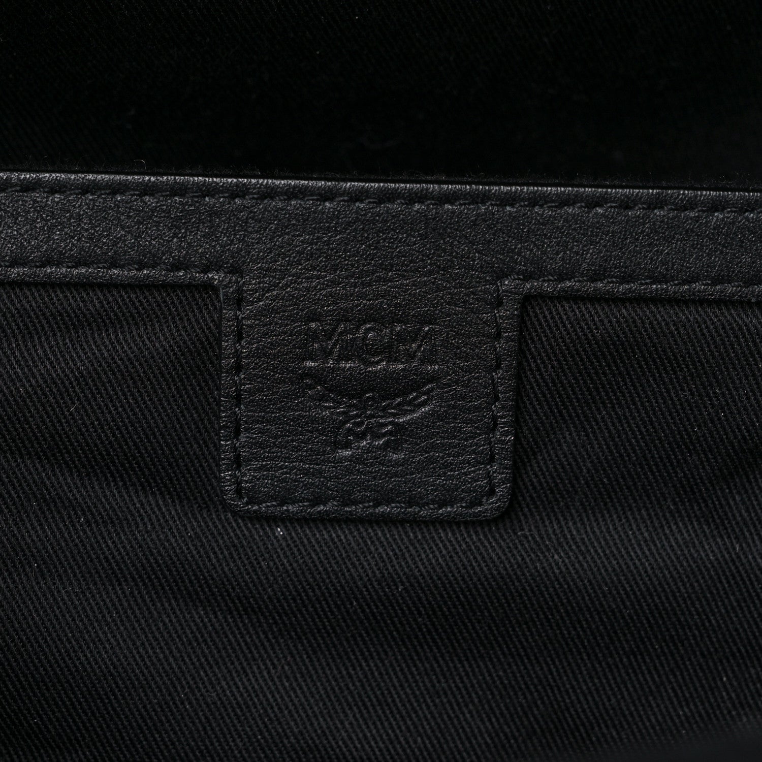 MCM Metallic Visetos Striped Medium Stark Backpack Silver Black 6 of 22