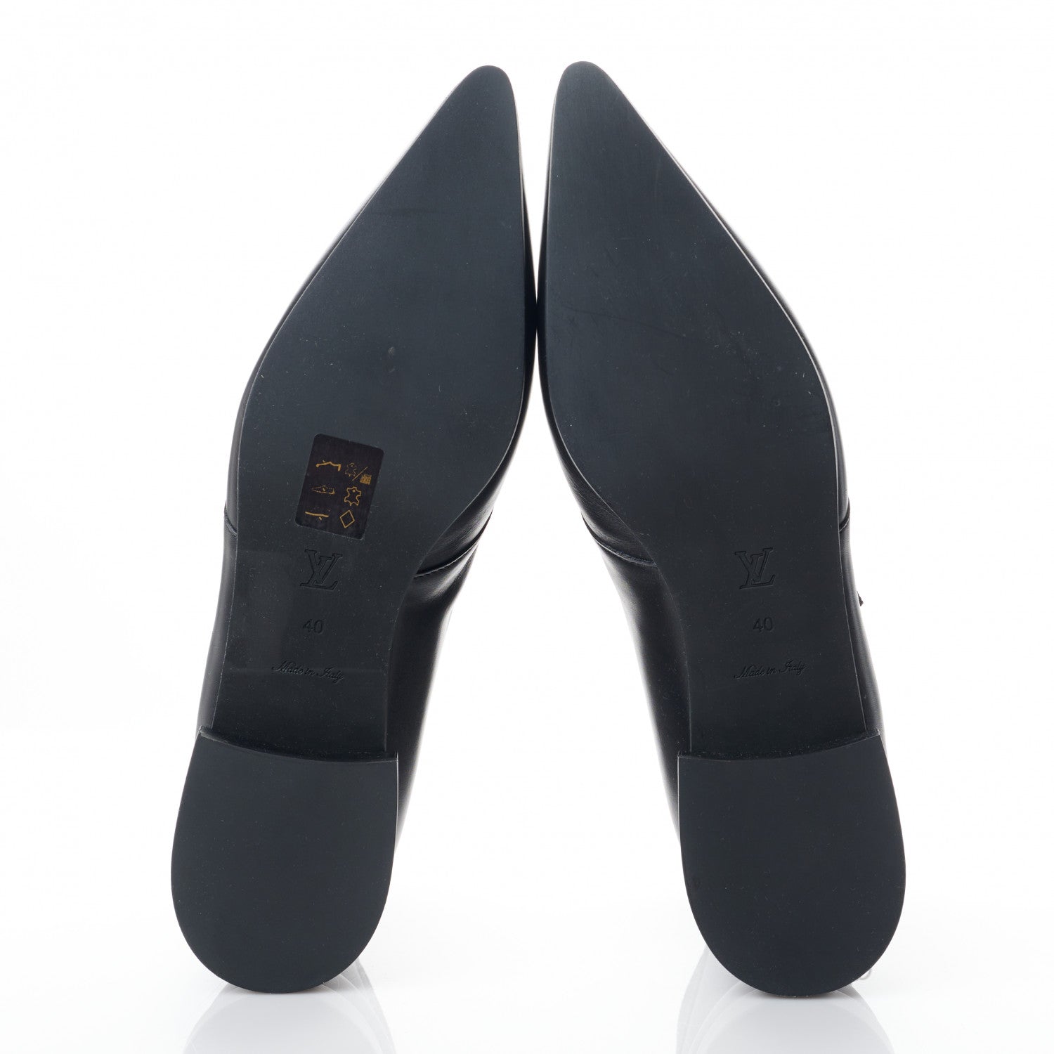 Louis Vuitton Calfskin Monogram Jumble Flat Ankle Boots 40 Black 5 of 8