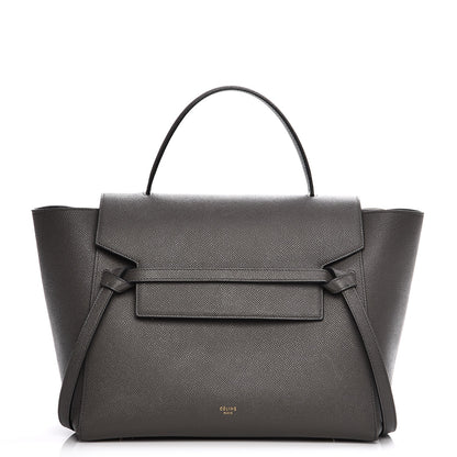 Celine Grained Calfskin Mini Belt Bag Grey 1 of 10