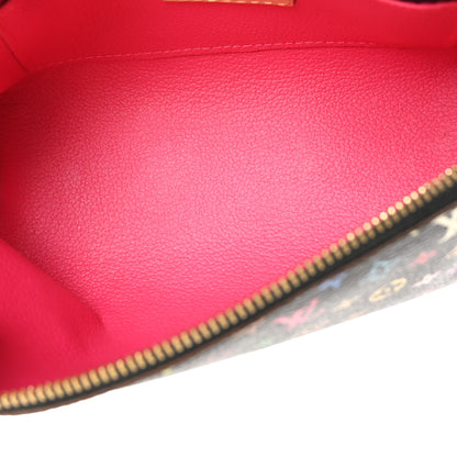 Louis Vuitton Monogram Multicolor Cosmetic Pouch Black Grenade 5 of 9