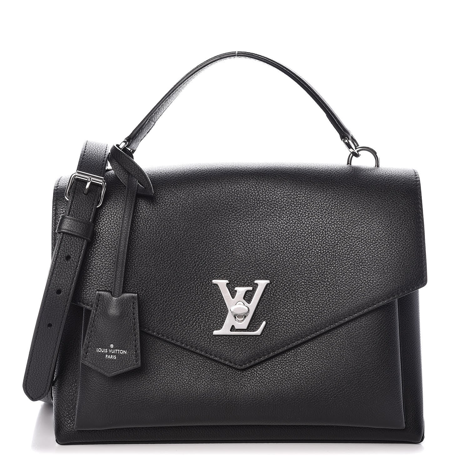 Louis Vuitton Soft Calfskin My Lockme Top Handle Black 1 of 11