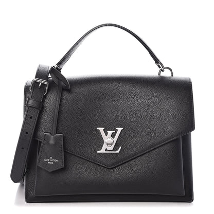 Louis Vuitton Soft Calfskin My Lockme Top Handle Black 1 of 11