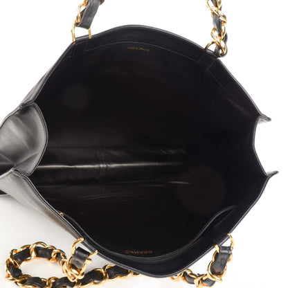 Chanel Lambskin Jumbo Shoulder Bag Black 5 of 8
