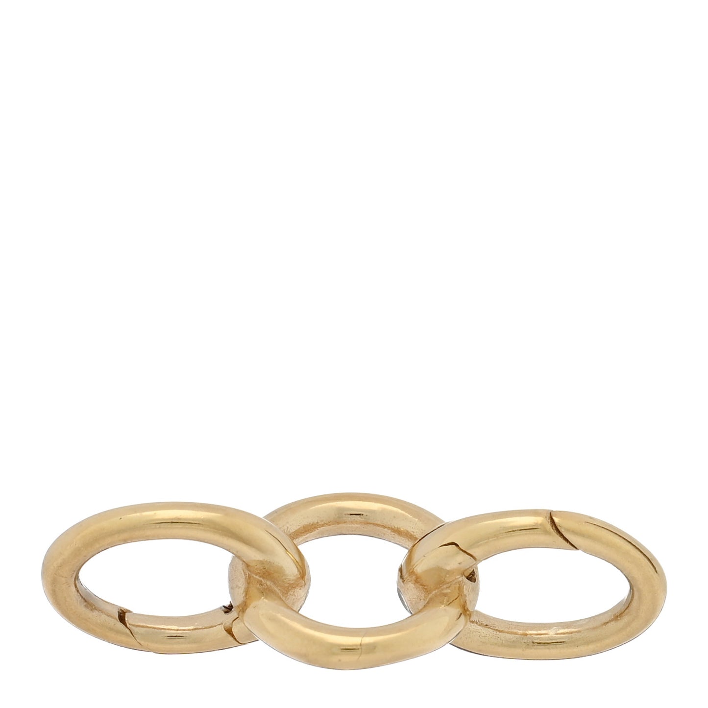 18K Yellow Gold Triple Annex Link