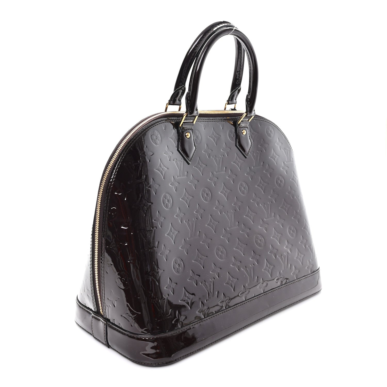 Louis Vuitton Vernis Alma GM Amarante 3 of 10
