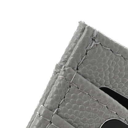 Chanel Caviar Quilted Card Holder Grey 8 of 8