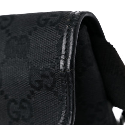 Gucci GG Monogram Web Flight Belt Bag Black 18 of 21