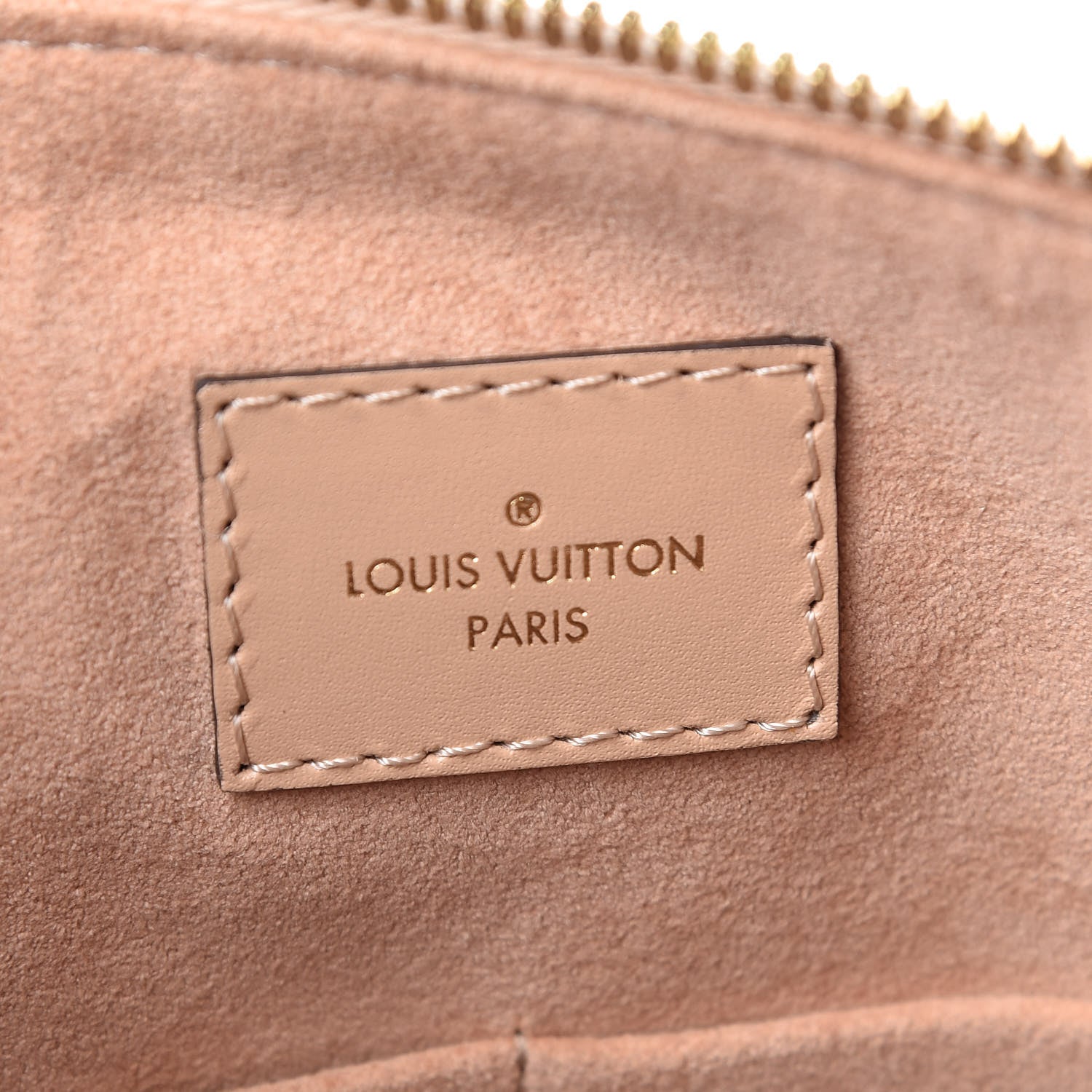 Louis Vuitton Empreinte V Tote MM Beige Rose Creme 6 of 10