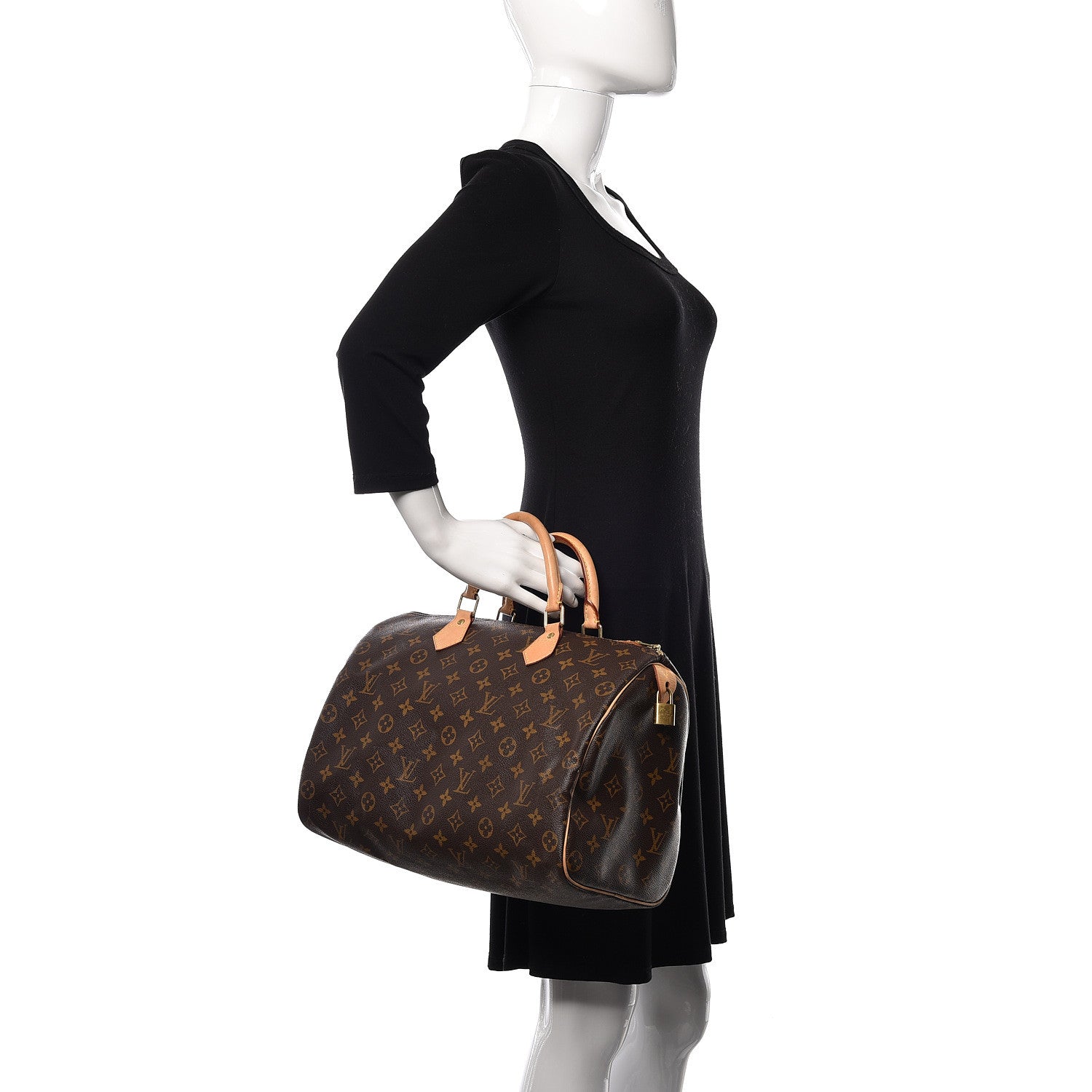 Louis Vuitton Monogram Speedy 35 2 of 18