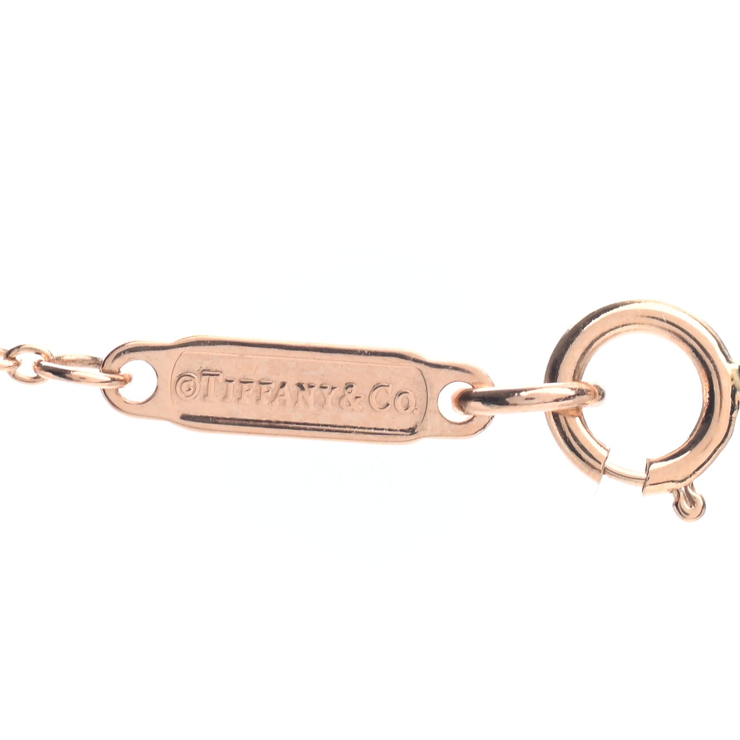 18K Rose Gold Diamond Small Atlas Open Pave Pendant Necklace