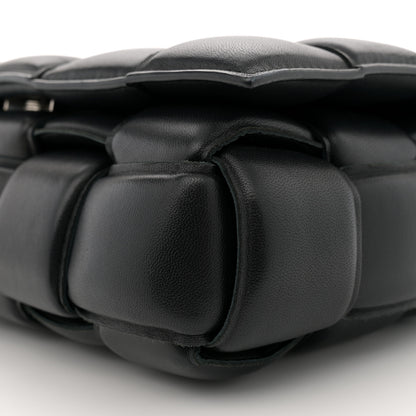 Bottega Veneta Nappa Maxi Intreccio Padded Cassette Crossbody Bag Black 9 of 12