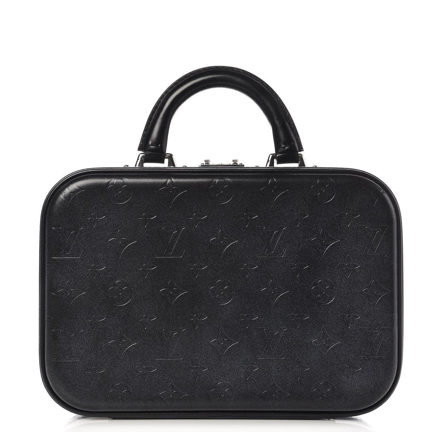 Monogram Glace Valisette PM Black