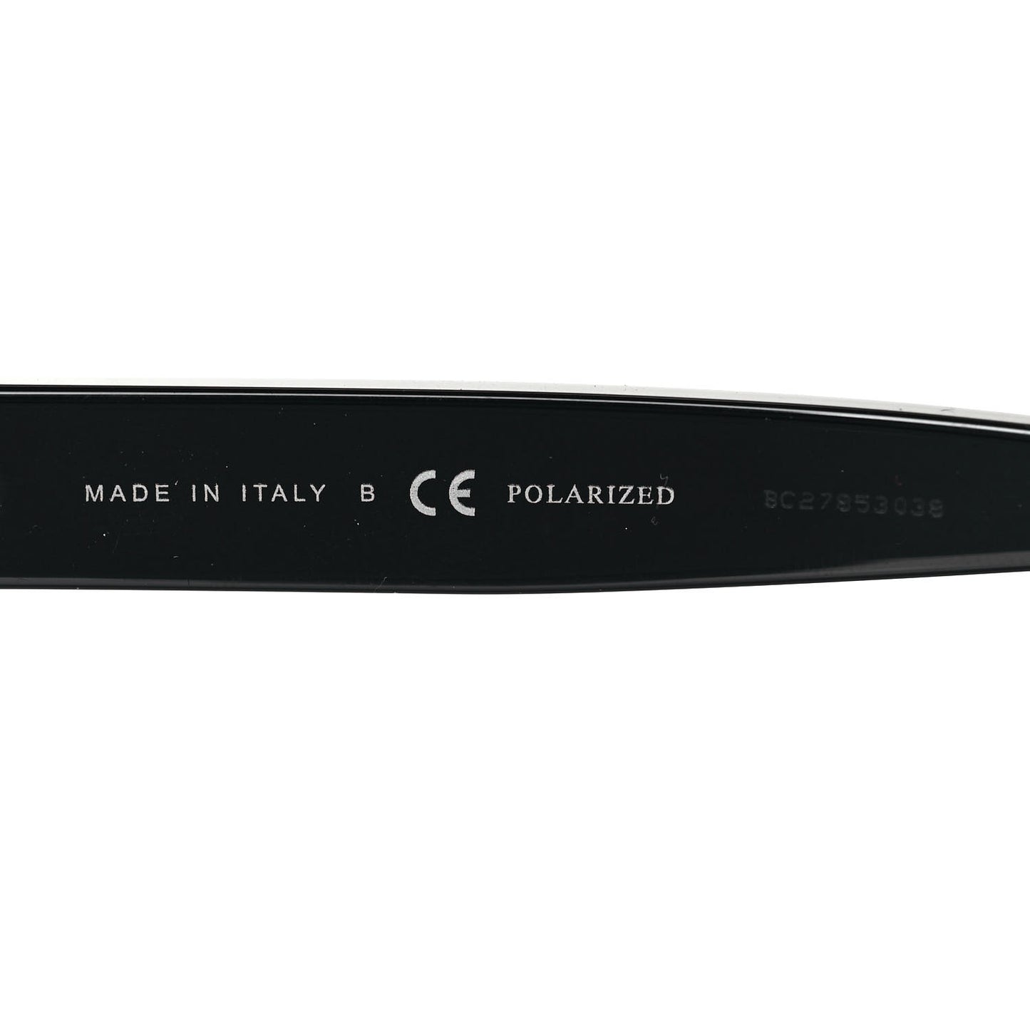 Acetate Polarized Square Sunglasses 5417-A Black
