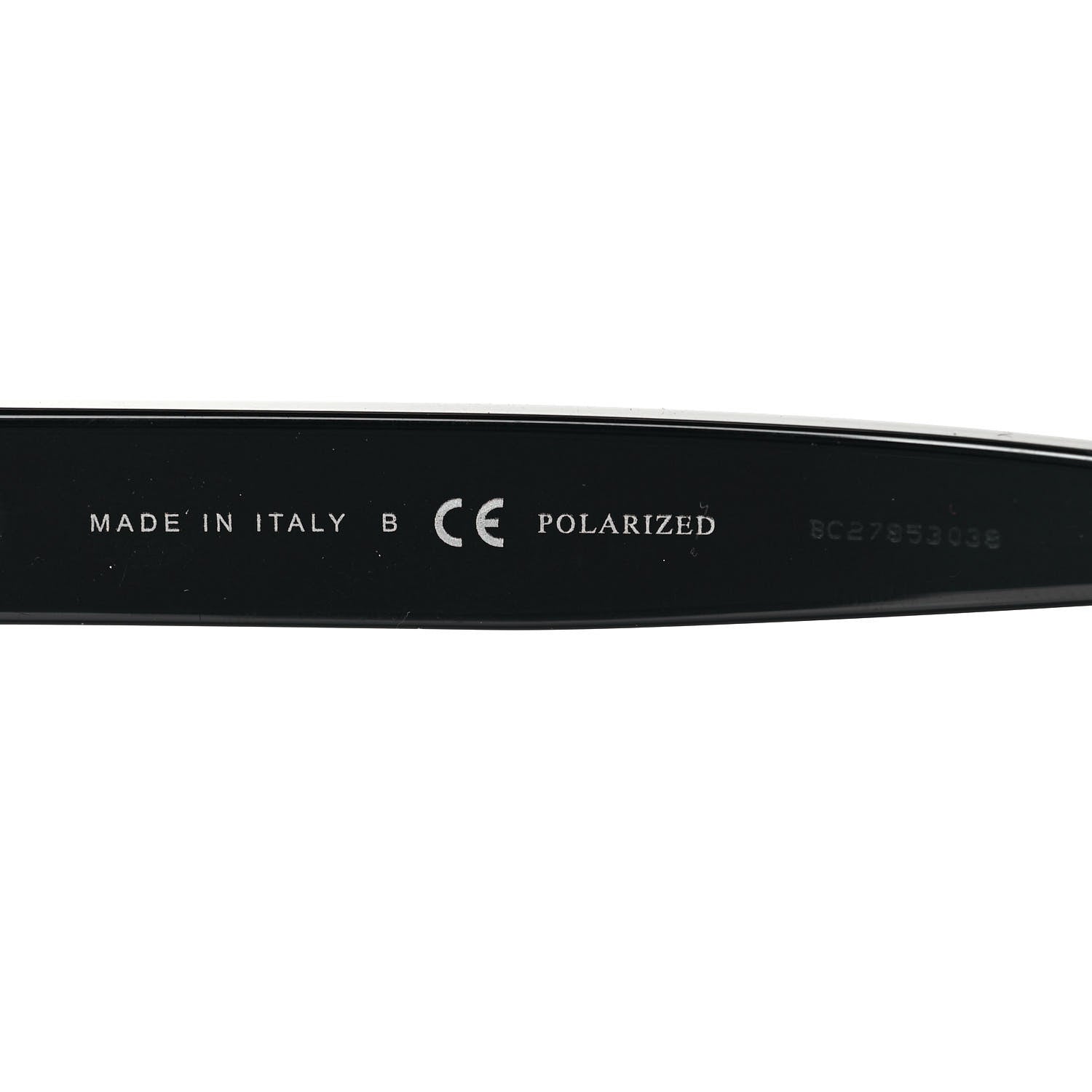 Chanel Acetate Polarized Square Sunglasses 5417-A Black 6 of 8