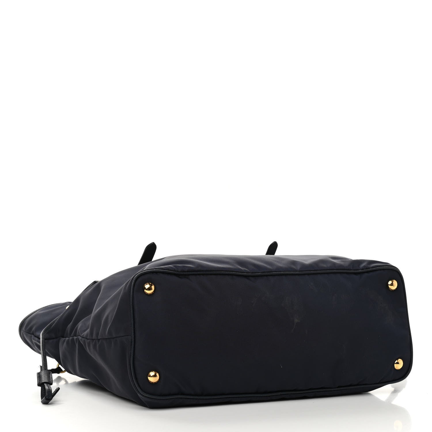 Prada Tessuto Nylon Saffiano Tote Bleu 3 of 11