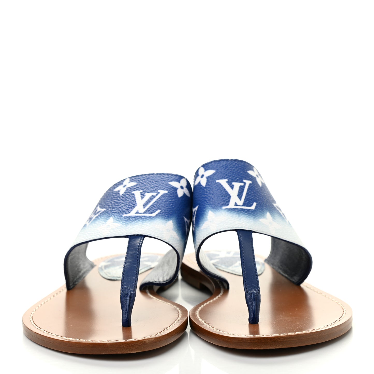 Monogram Escale Palma Sandals 37.5 Blue