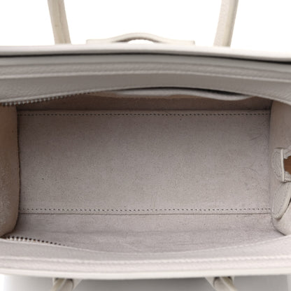 Celine Drummed Calfskin Nano Luggage Lune 4 of 4