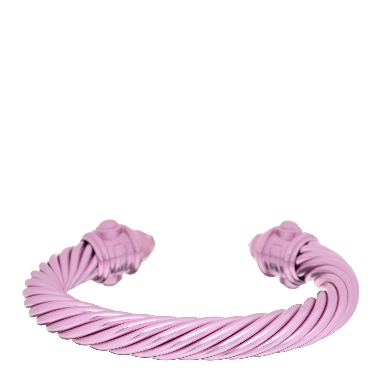 Aluminum 10mm Renaissance Cable Bracelet Light Rose