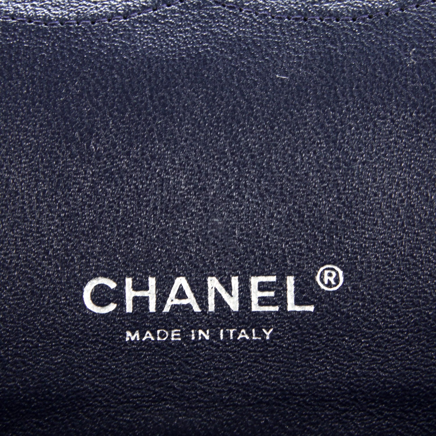 Chanel Caviar Quilted Maxi Double Flap Navy Blue 6 of 8