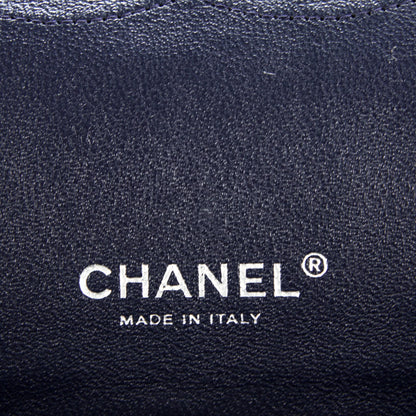 Chanel Caviar Quilted Maxi Double Flap Navy Blue 6 of 8