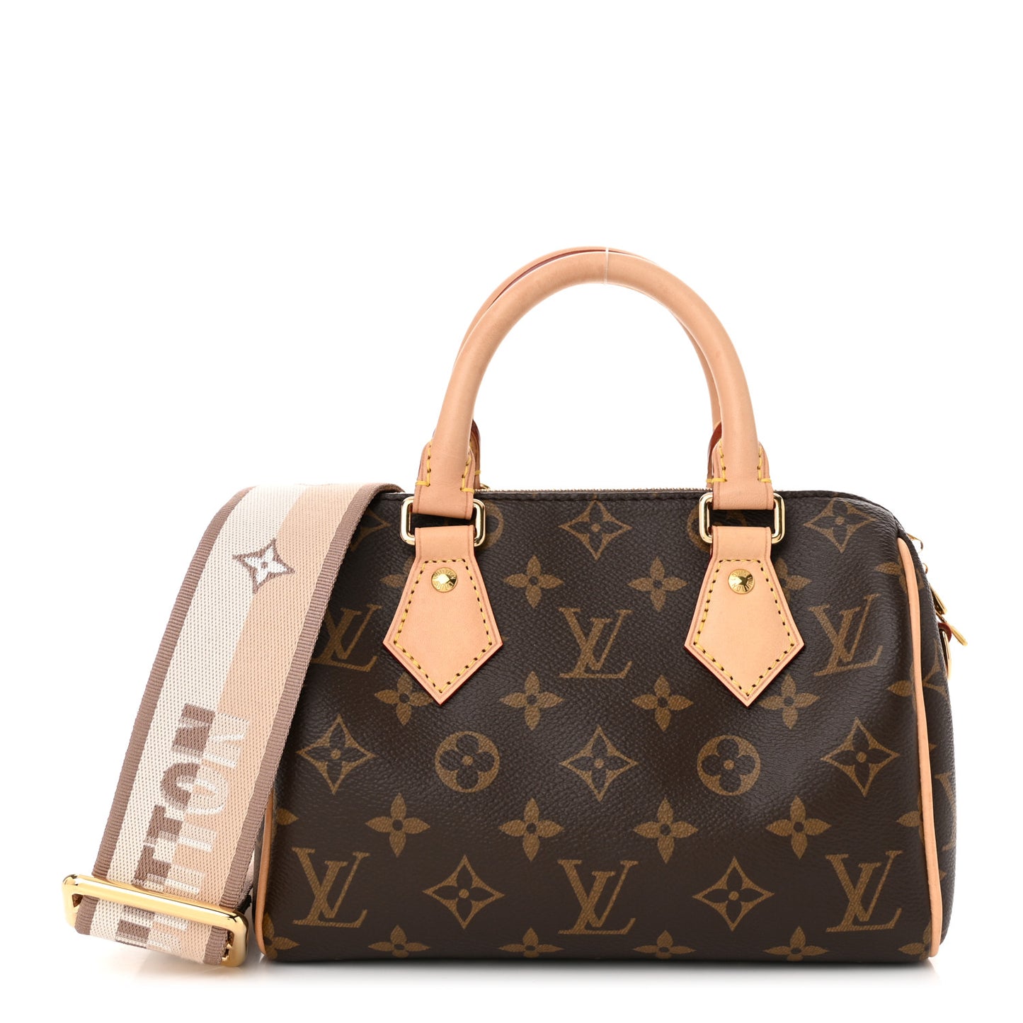 Monogram Speedy Bandouliere 20 Beige