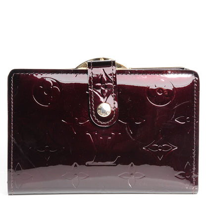 Louis Vuitton Vernis French Purse Wallet Amarante 1 of 8