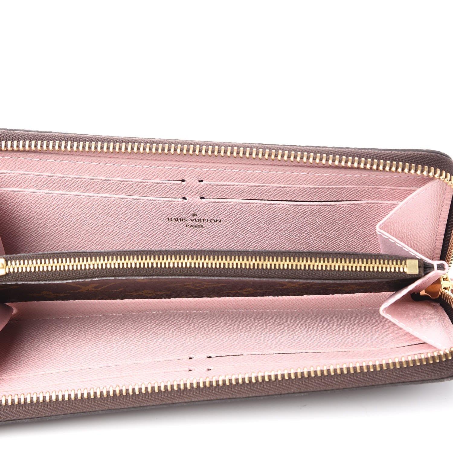 Louis Vuitton Monogram Clemence Wallet Rose Ballerine 5 of 8