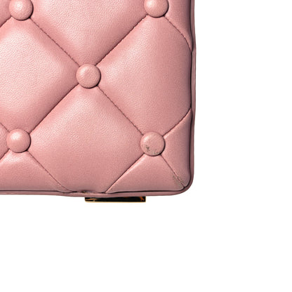 Dolce & Gabbana Lambskin Quilted Box Bag Pink 13 of 18