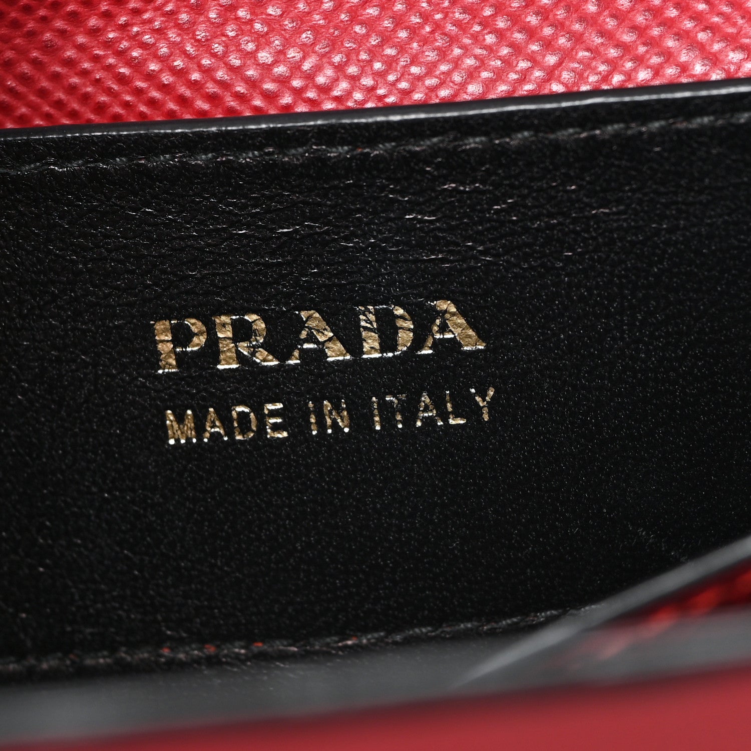 Prada Saffiano Cuir Medium Double Bag Fuoco Black 7 of 11