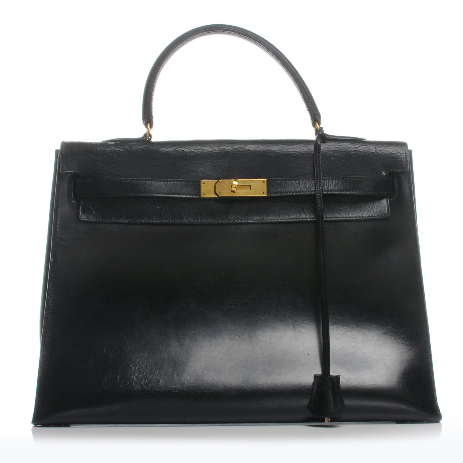 Hermes Box Kelly 32 Black 1 of 11