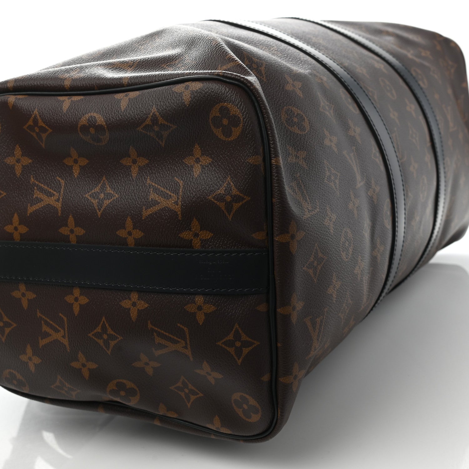 Louis Vuitton Monogram Macassar Keepall Bandouliere 45 7 of 8