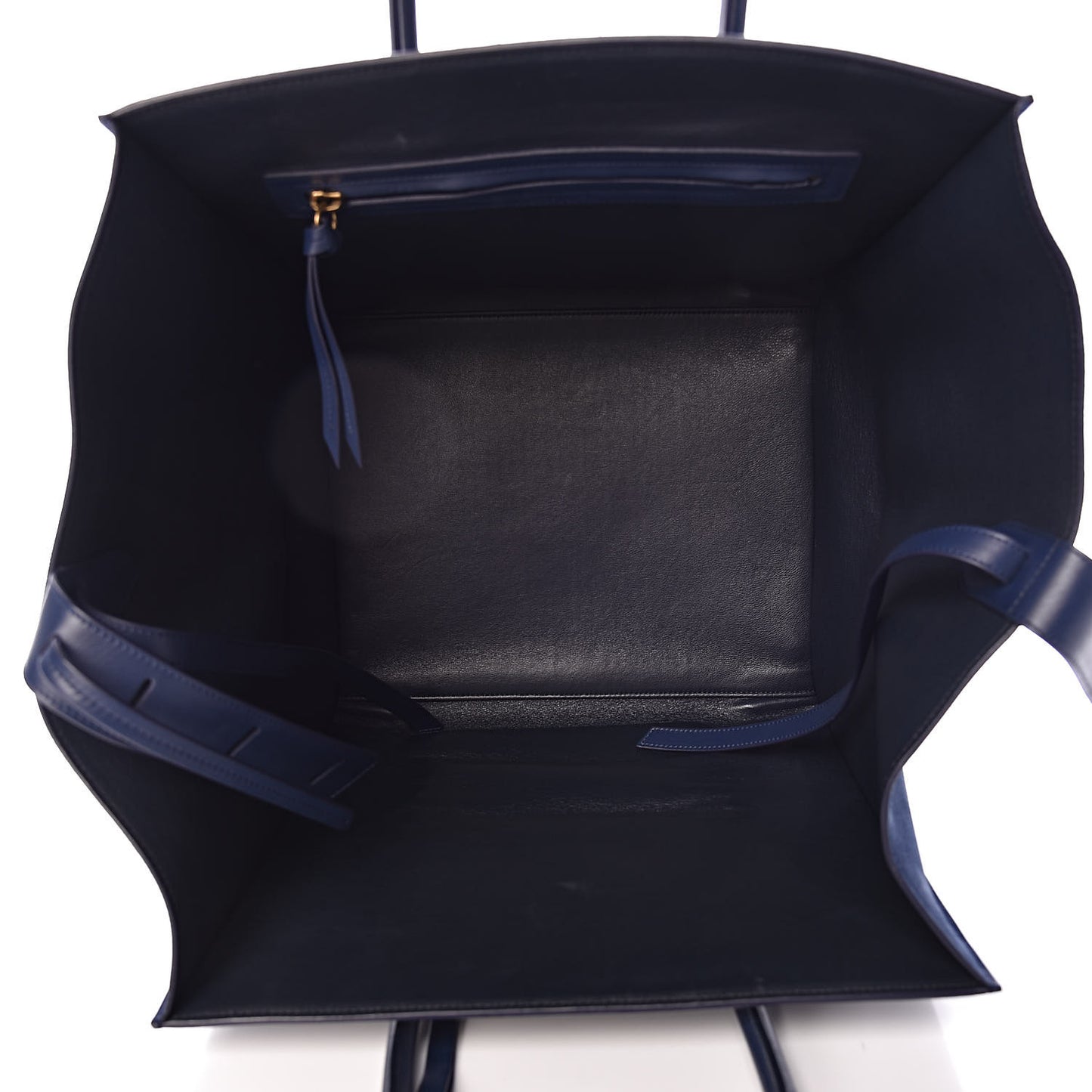 Nubuck Calfskin Medium Phantom Luggage Navy Blue