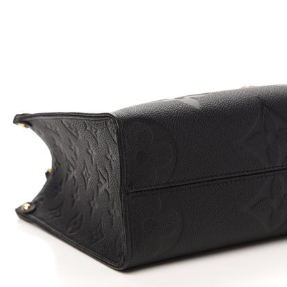 Louis Vuitton Empreinte Monogram Giant Onthego PM Black 6 of 10