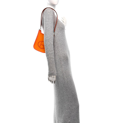 Hermes Toile Officier Swift Neo Evelyne TPM Jaune D'Or Feu Orange Minium 2 of 11