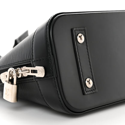 Louis Vuitton Epi Alma BB Black 10 of 11