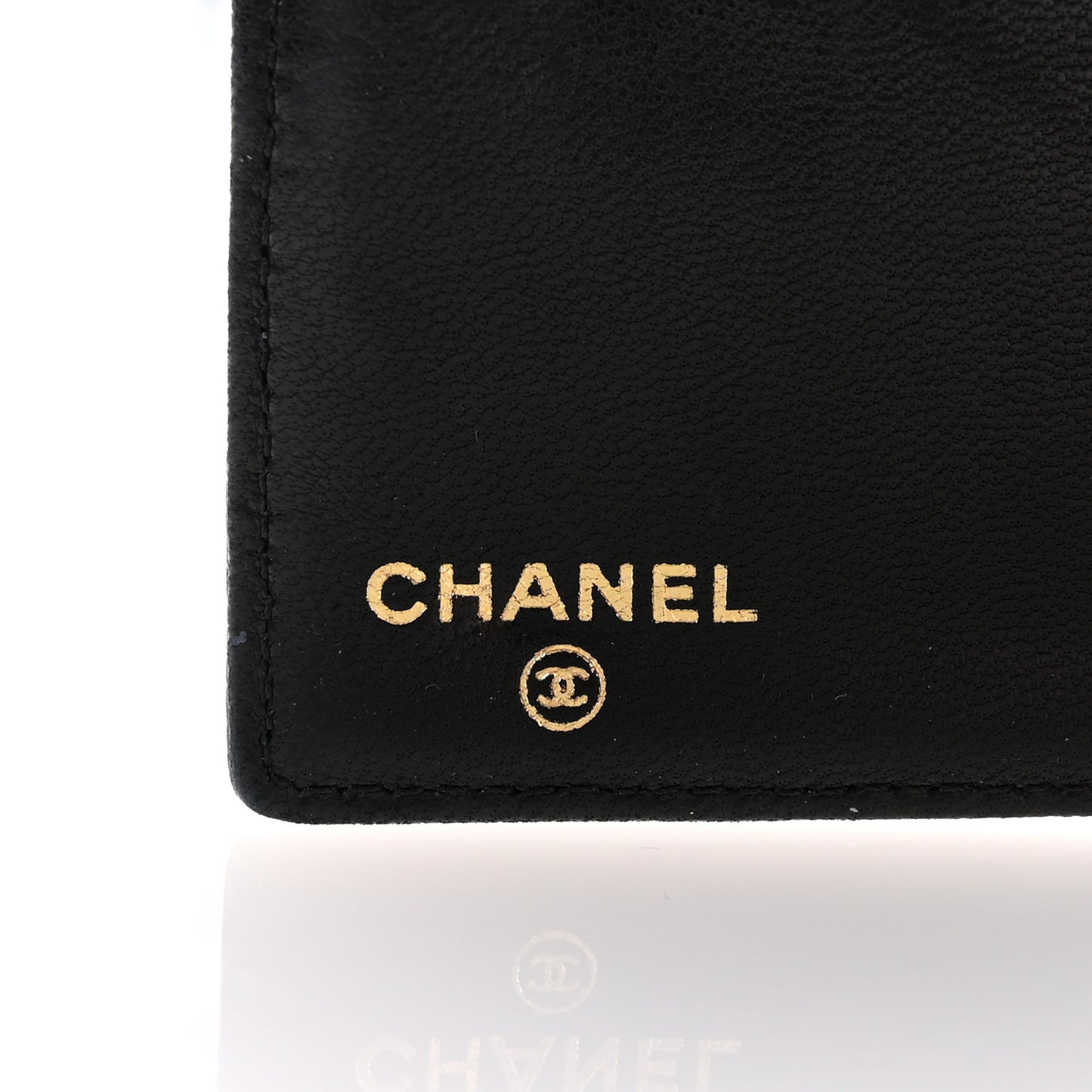 Caviar Timeless CC Zipped Pocket Wallet Black