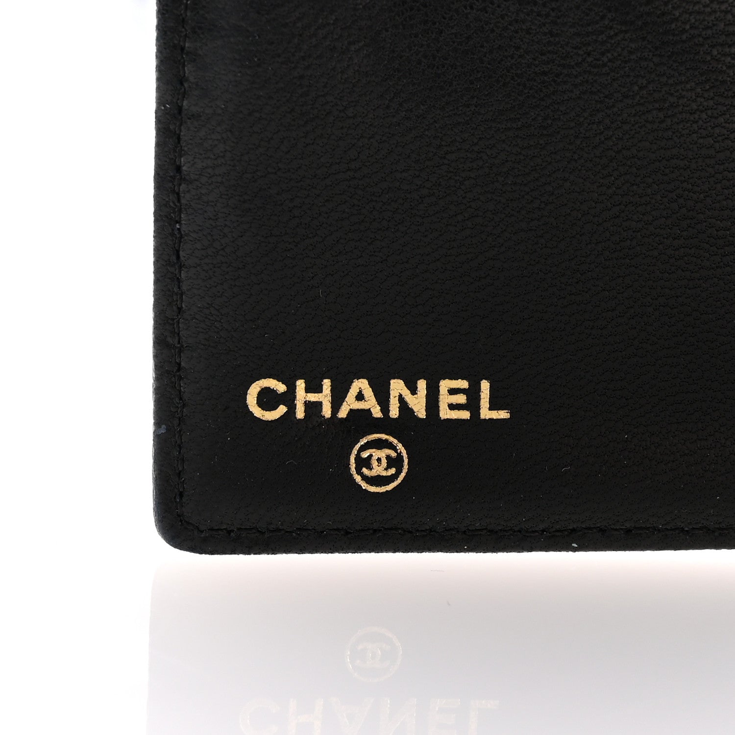 Chanel Caviar Timeless CC Zipped Pocket Wallet Black 6 of 7