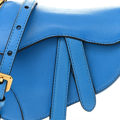 Christian Dior Micro Saddle Bag With Strap Blue 8 of 10