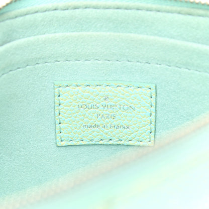 Louis Vuitton Empreinte Monogram Summer Stardust Pochette Accessories Water Green 6 of 8